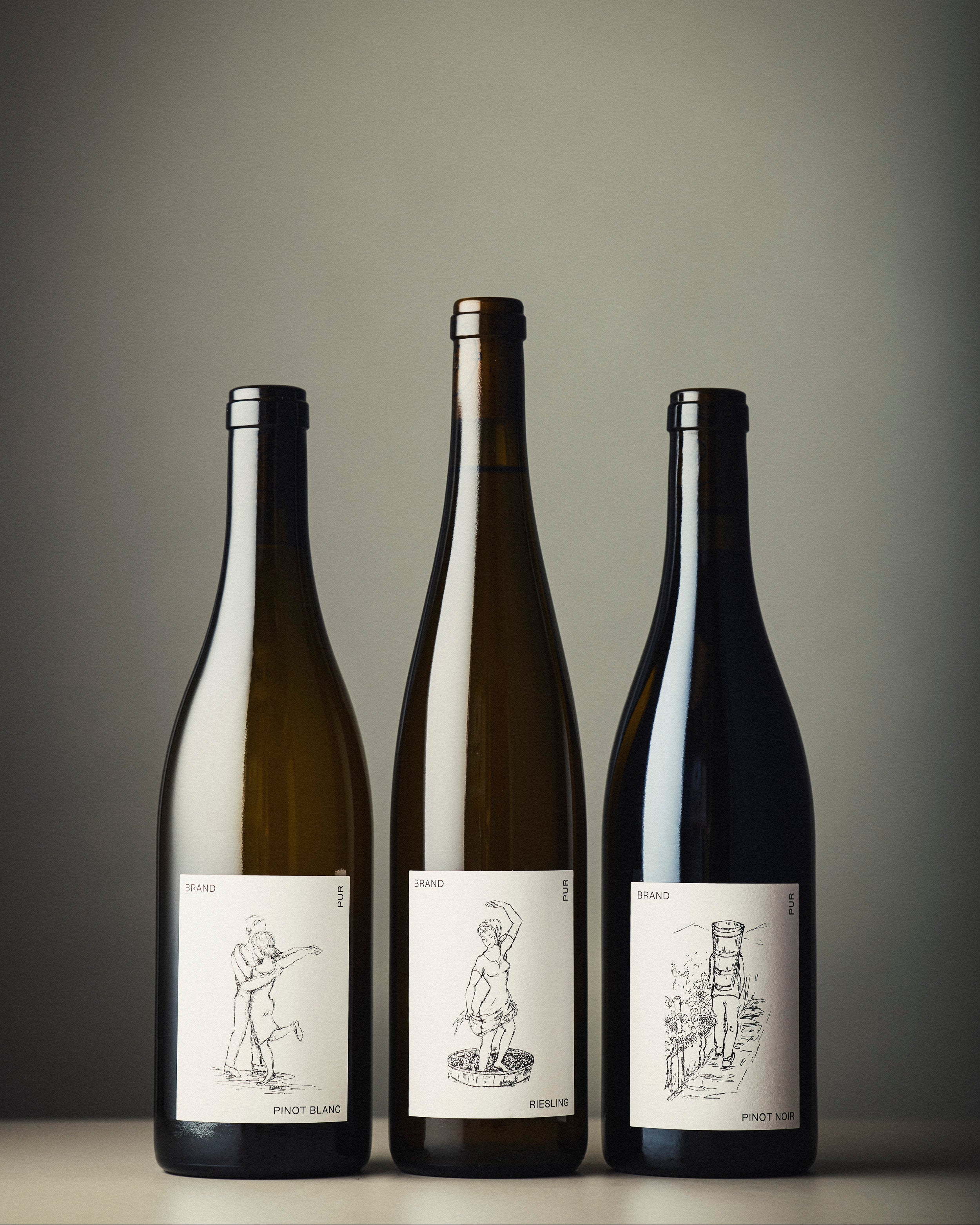 Brand Bros Pur Box Group foto Flaschenfoto Naturwein