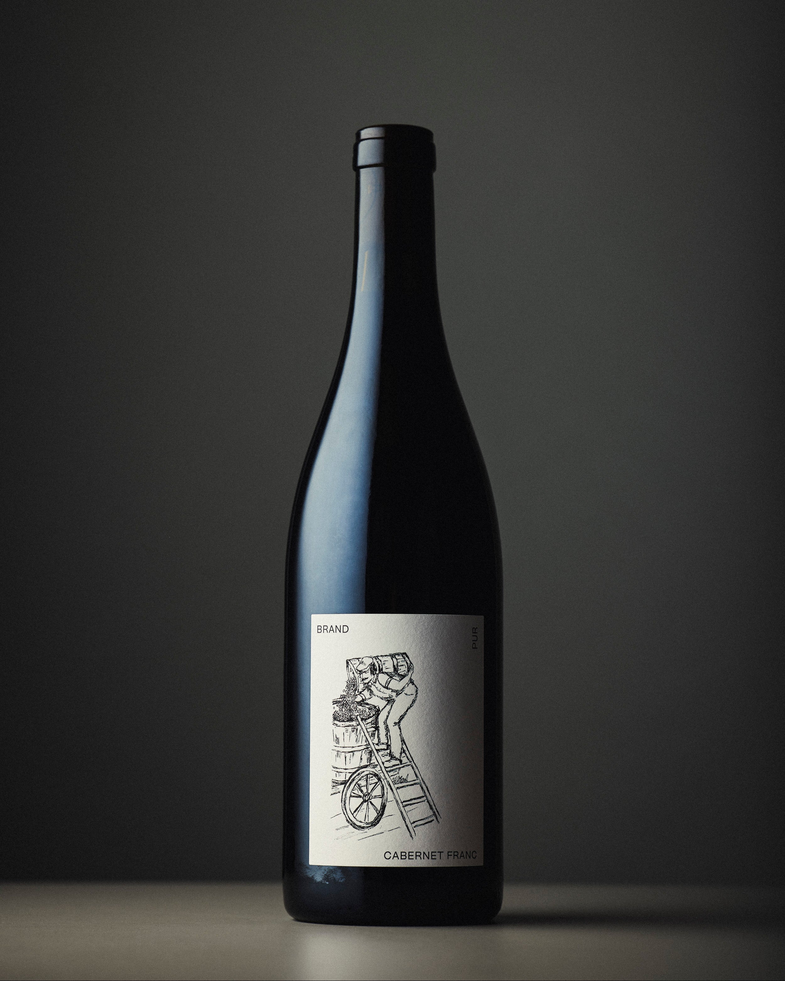 Cabernet Franc Brand Bros Naturwein 2023 Flaschenfoto