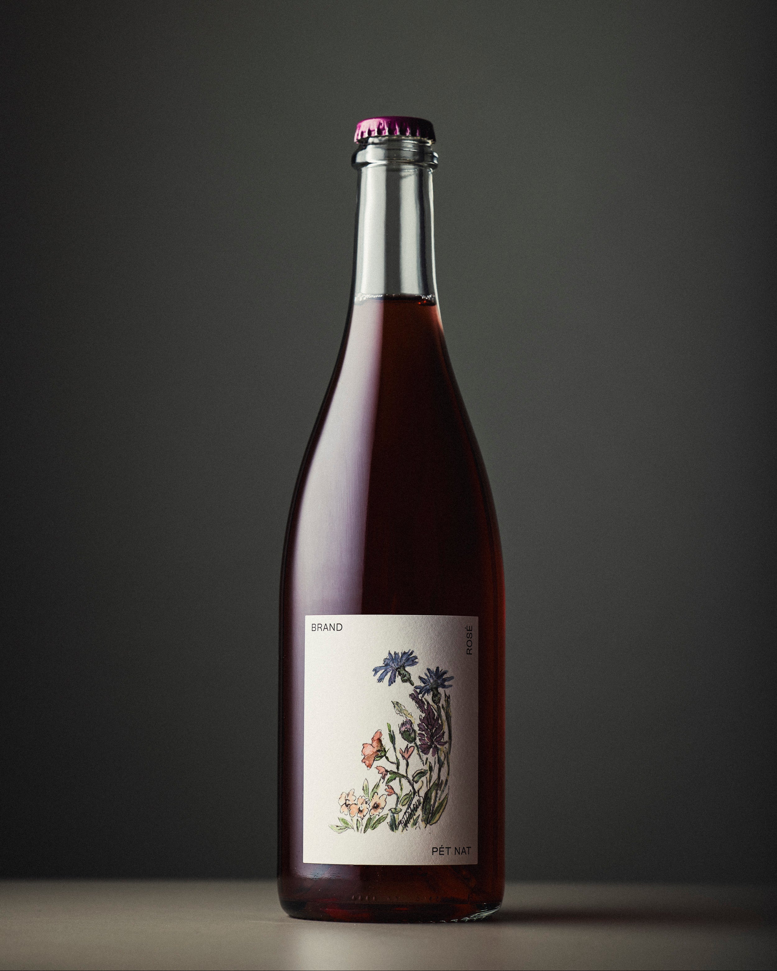 Pet Nat Rose 2024 Naturwein Flaschenfoto