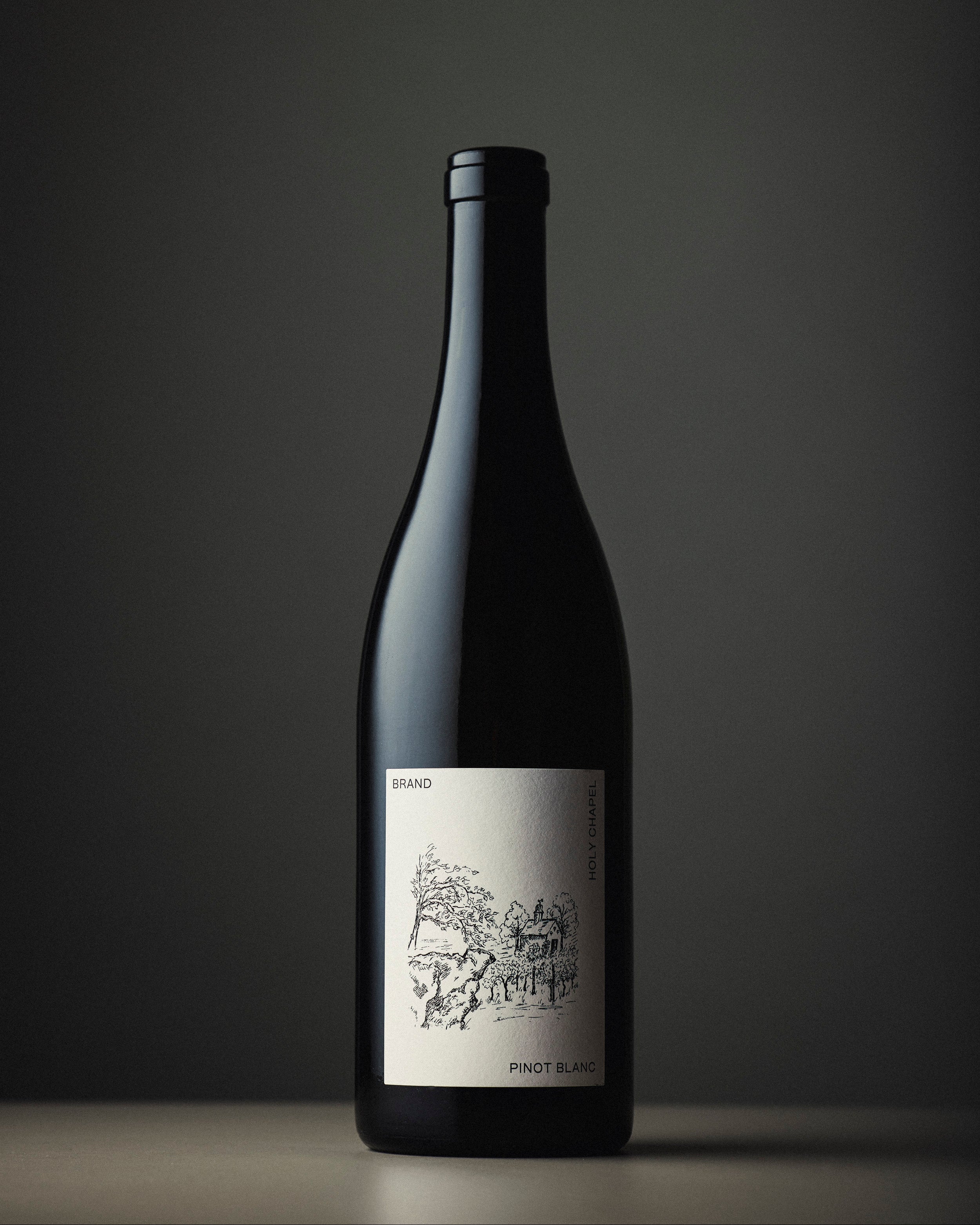 Pinot Blanc Holy Chapel 2020 Naturwein Flaschenfoto