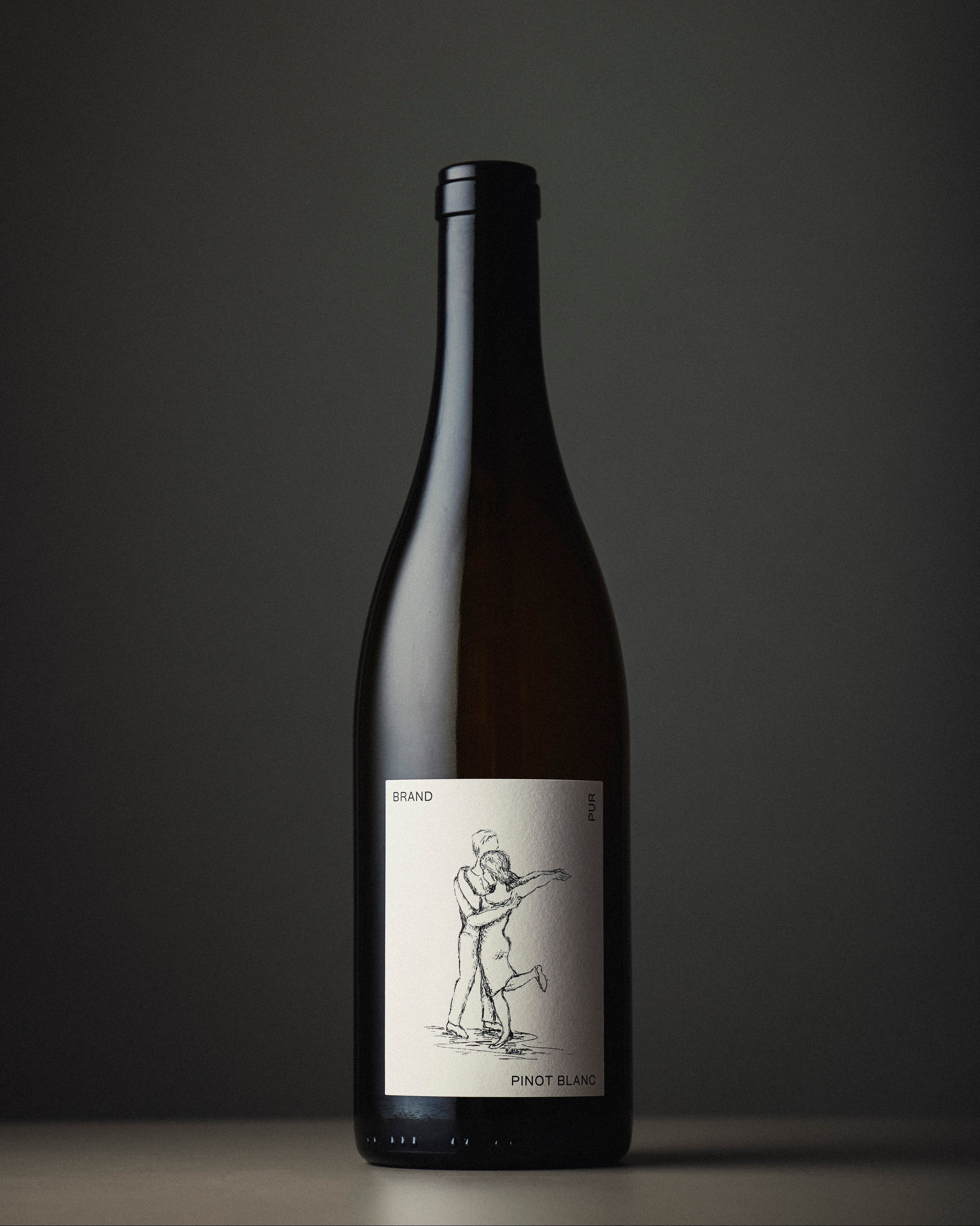 Pinot Blanc Pur 2023  Naturwein Flaschenfoto