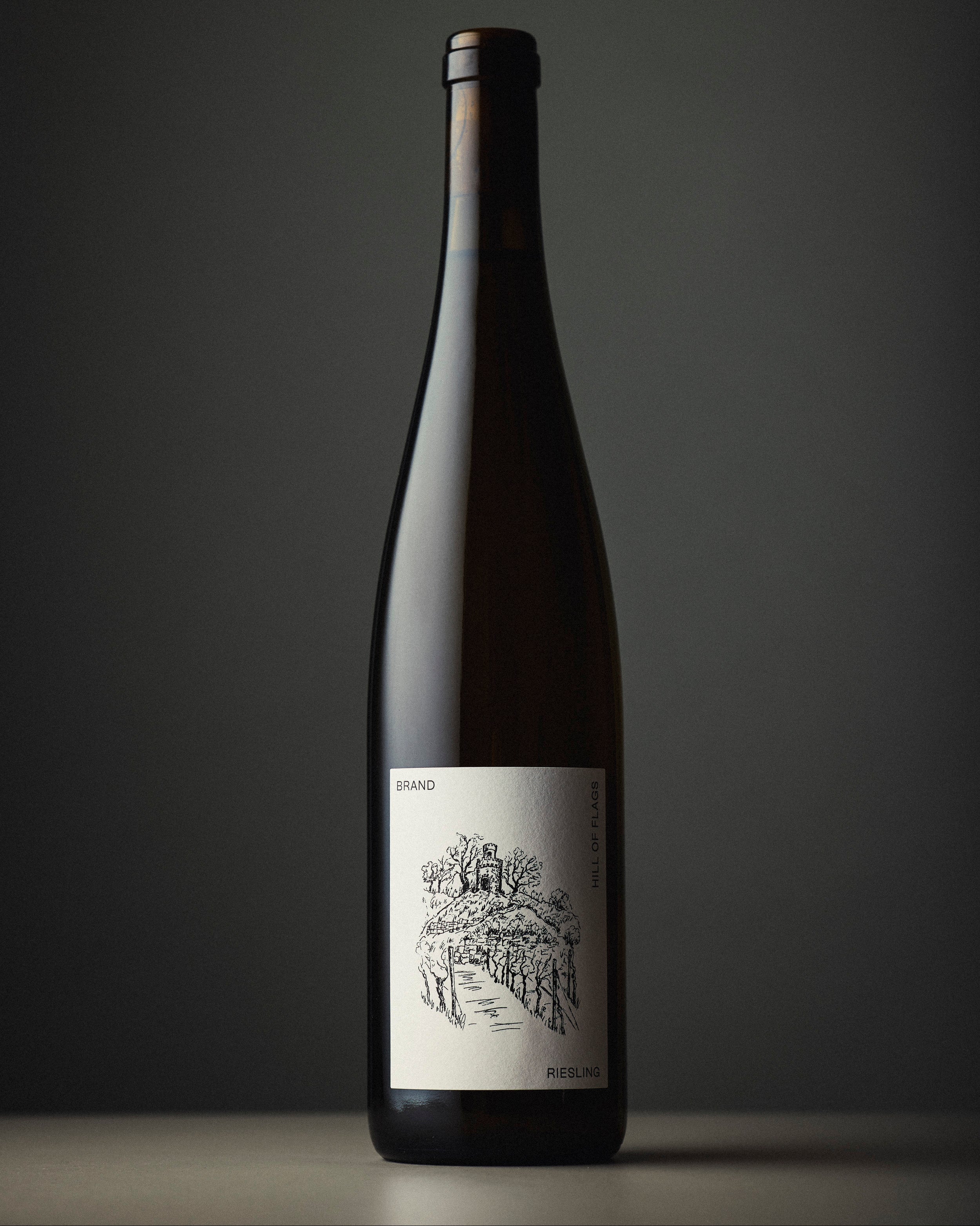 Riesling Hill of Flags 2022 Naturwein Flaschenfoto