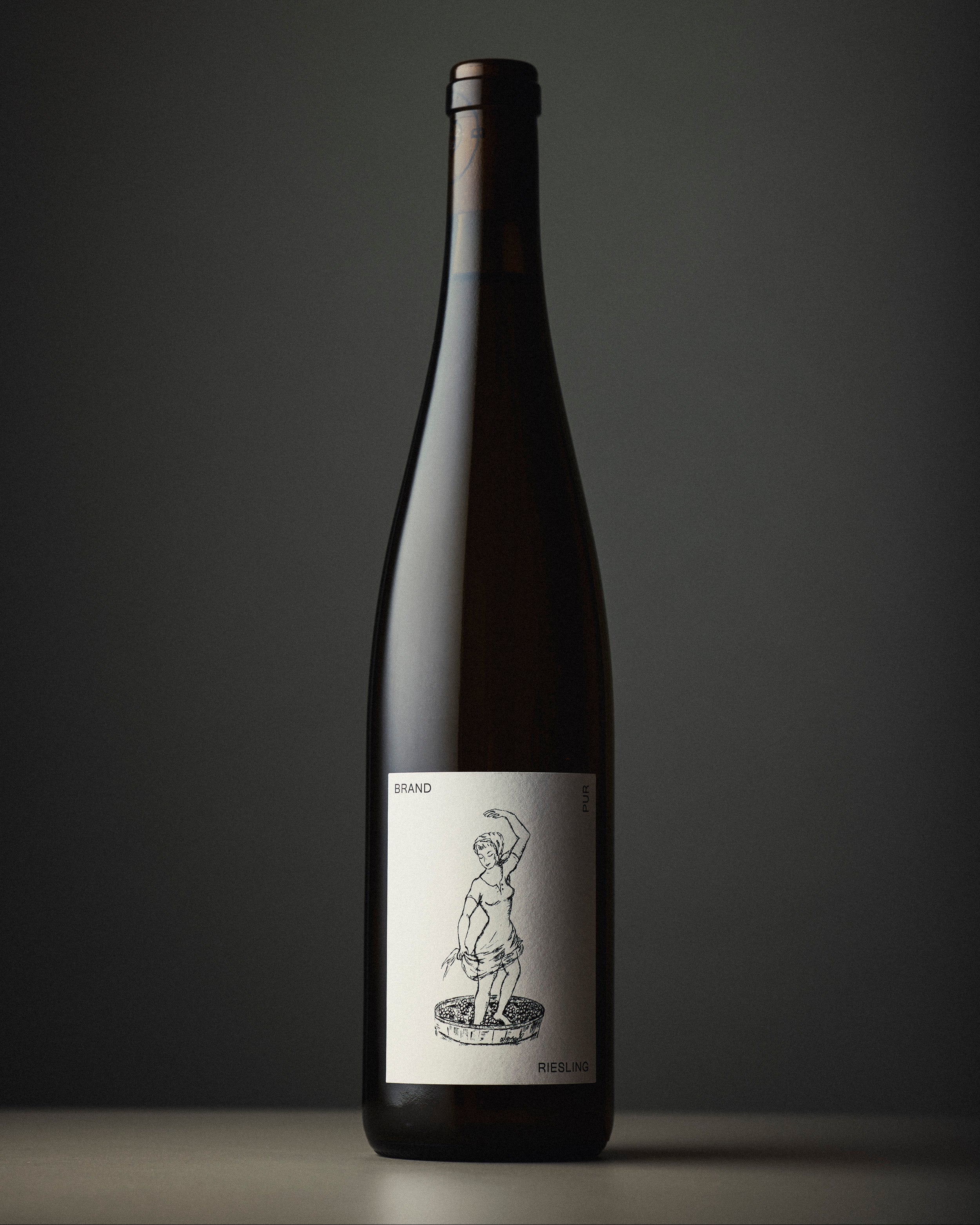 Riesling Pur 2023 Naturwein Flaschenfoto
